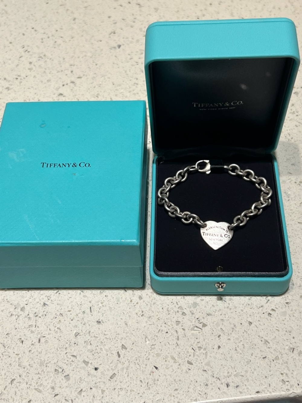Tiffany & co. Heart bracelet .925 sterling silver